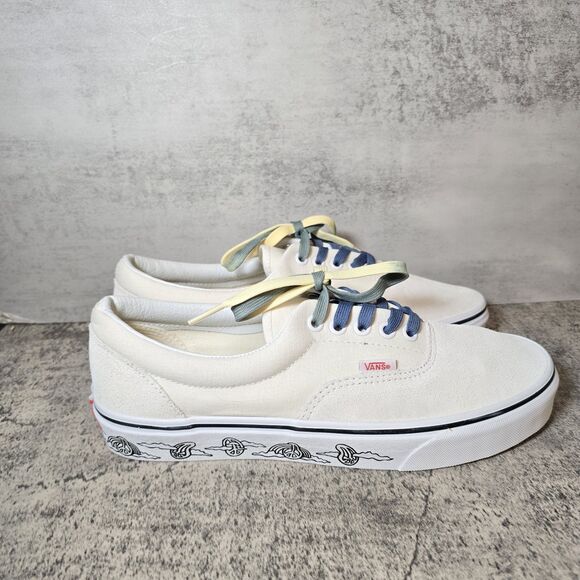 New Vans Era UV Dreams Blanc de Blanc White Skate Shoes Men US 9 Womens US 10.5 - Picture 1 of 7